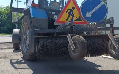 Услуги дорожной щетки на базе МТЗ - Владивосток, заказать или взять в аренду