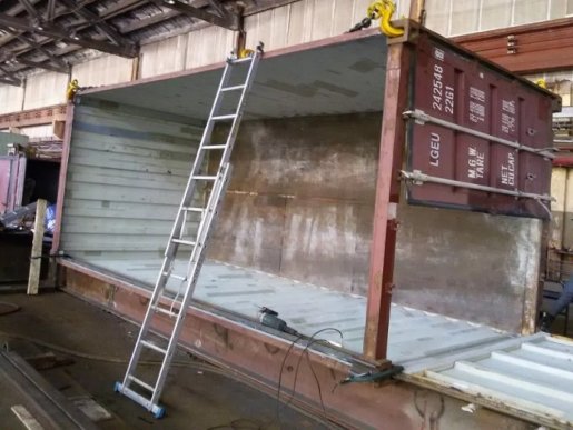 Ремонт сухогрузных и рефрижераторных контейнеров стоимость ремонта и где отремонтировать - Владивосток