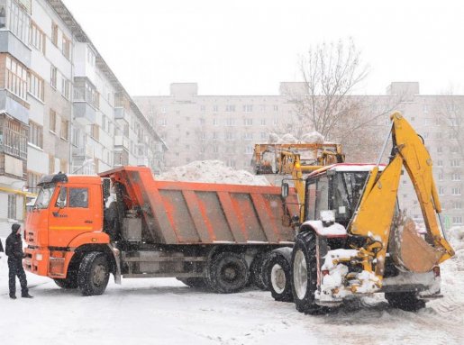 Уборка и вывоз снега спецтехникой стоимость услуг и где заказать - Владивосток