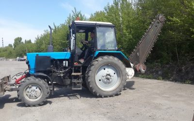 Поиск тракторов с барой грунторезом и другой спецтехники - Спасск-Дальний, заказать или взять в аренду