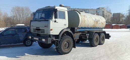 Цистерна Цистерна-водовоз на базе Камаз взять в аренду, заказать, цены, услуги - Владивосток