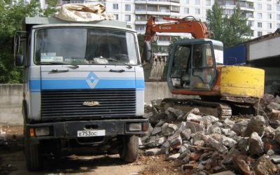 Вывоз строительного мусора, погрузчики, самосвалы, грузчики - Владивосток, цены, предложения специалистов